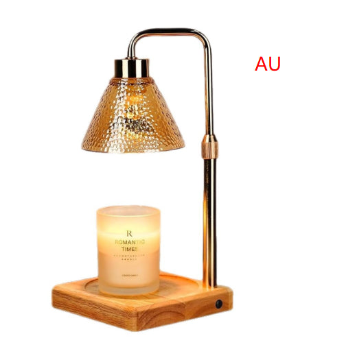 Bougie moderne avec minuterie et lampe à cire variable