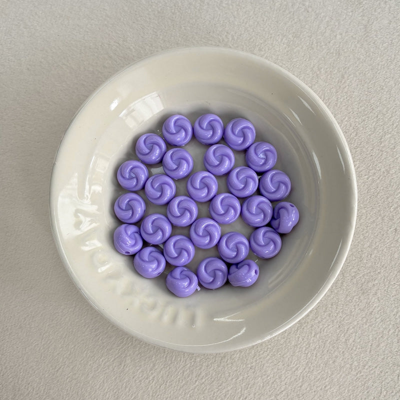 Perles pivotantes en couleur solide PS