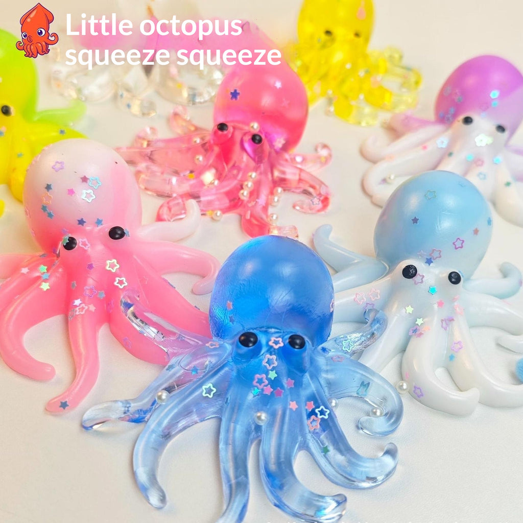 Octopus et calmars Squishy Jouets ultra doux