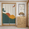 Rideaux de porte en tissu personnalisé