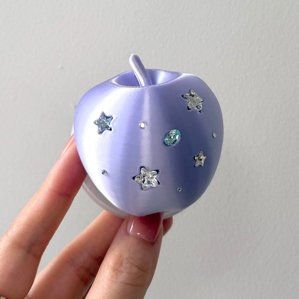Support de téléphone à airbag magnétique couleur soie-diamant imprimé 3D