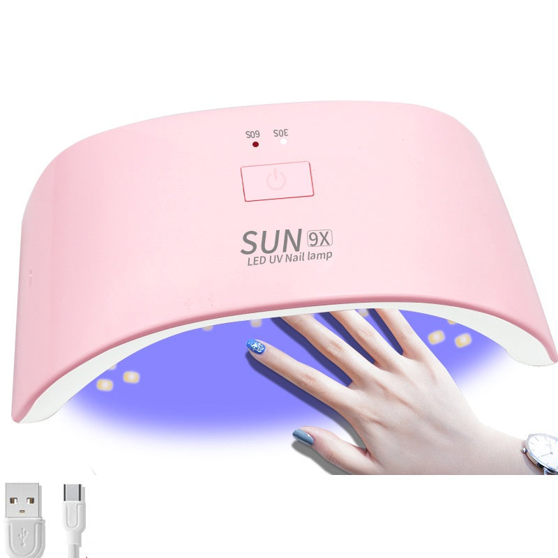 Lampe à ongles Double source de lumière UVLED Photothérapie Machine