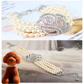 Accessoire à quatre rangées de chat rose et d'ornement de chien