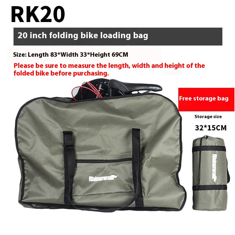 Sac à bagages pliant pour vélo portable