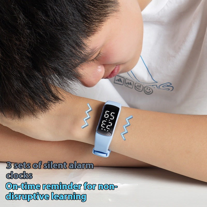 Horloge d'alarme de vibration Smart Waterproof Montre électronique