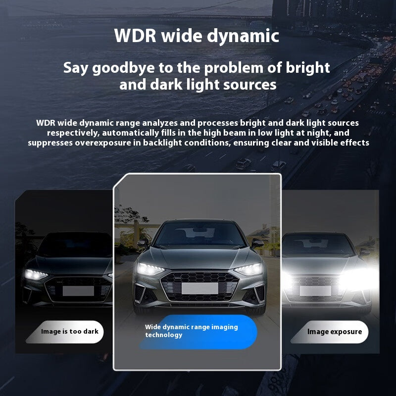 Car auto enregistreur de conduite double enregistrement APP distance GPS positionnement