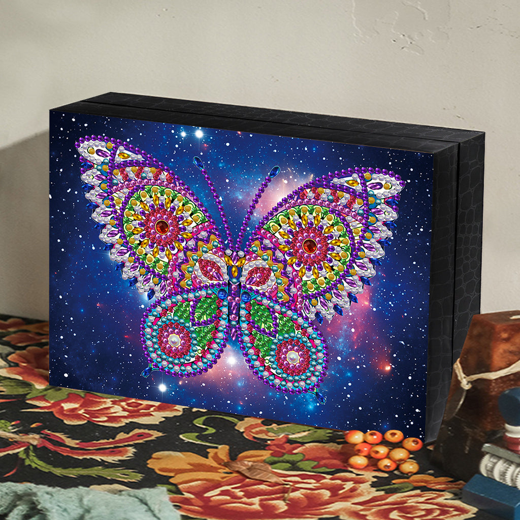Creative 5d Diamond Painting Boîte à bijoux DIY