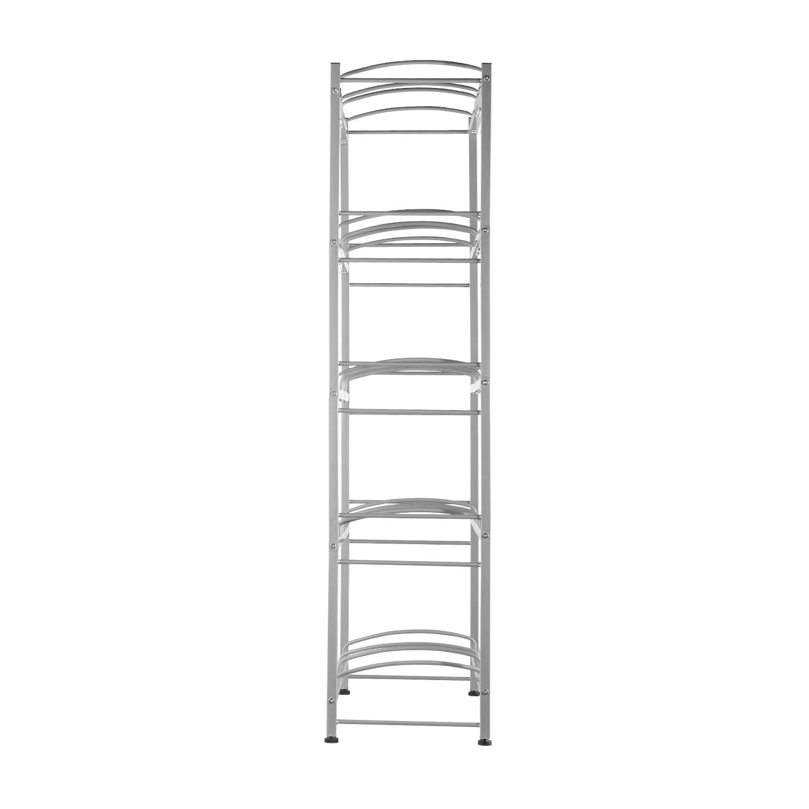 Porte-jupons d'eau VEVOR 5-Tier Rack à double rangée 10 bouteilles Argent Gris