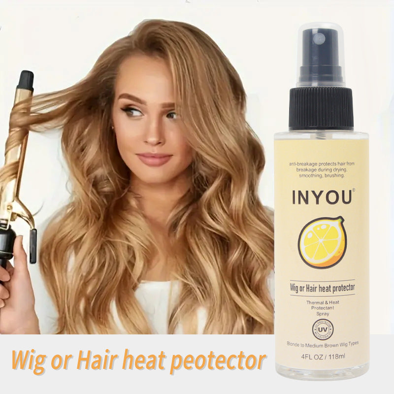 Vaporisateur de protection contre la chaleur en pièce hydratant et nourrissant pour les cheveux