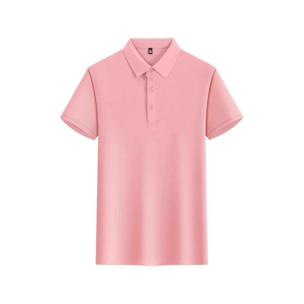 Faites des uniformes d'entreprise à manches courtes avec un collier tournant