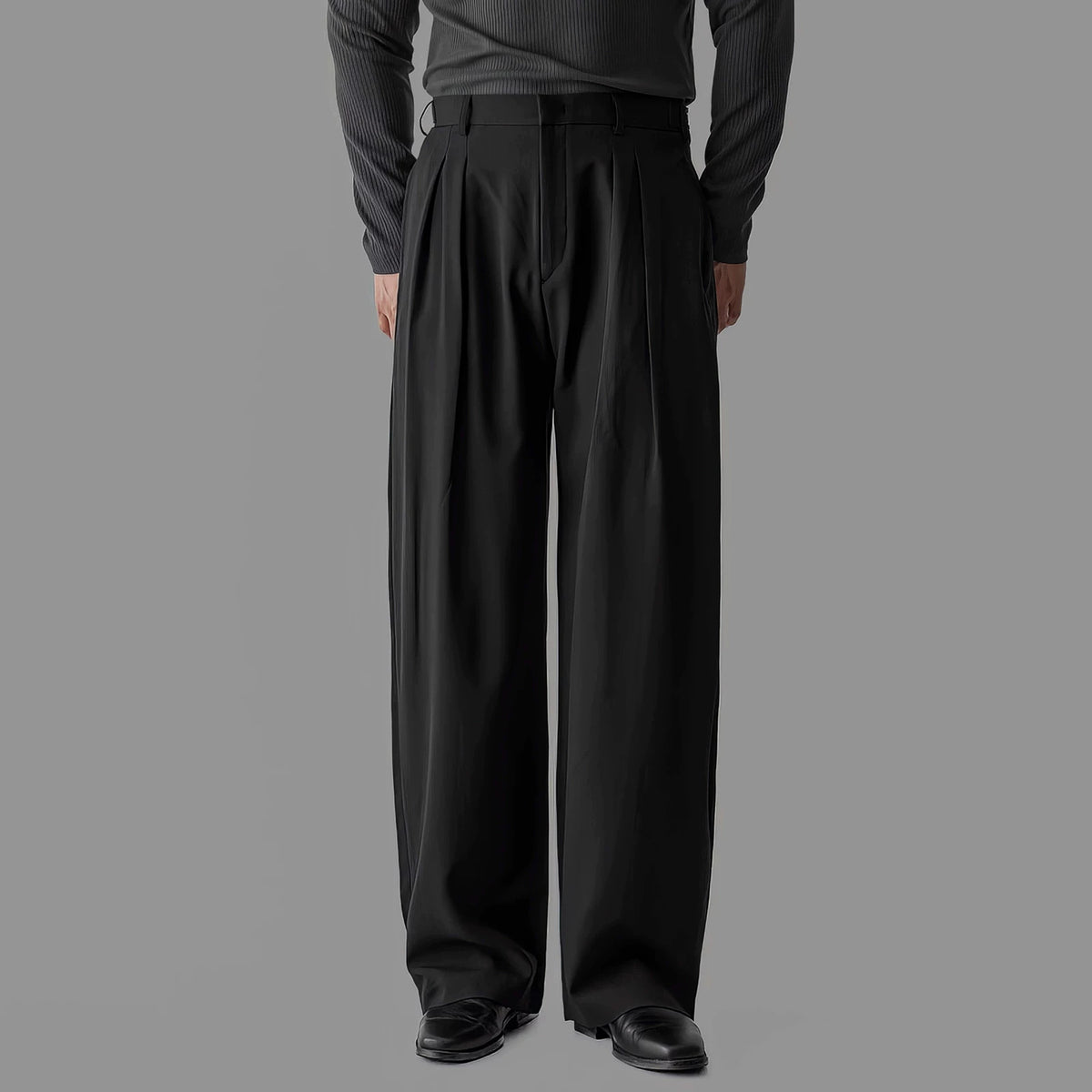 Pantalon double-pleat pour hommes