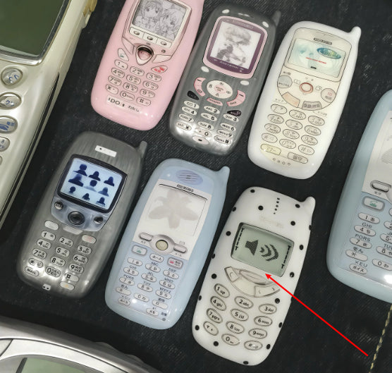 Clip de cheveux en forme de téléphone original Retro Dream core Et Y2K Vibes