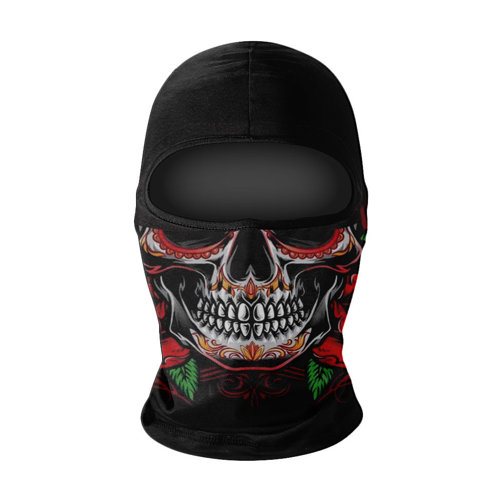 Summer Breathable Full Face Outdoor Protection solaire Séchage rapide Ice Silk Headgear