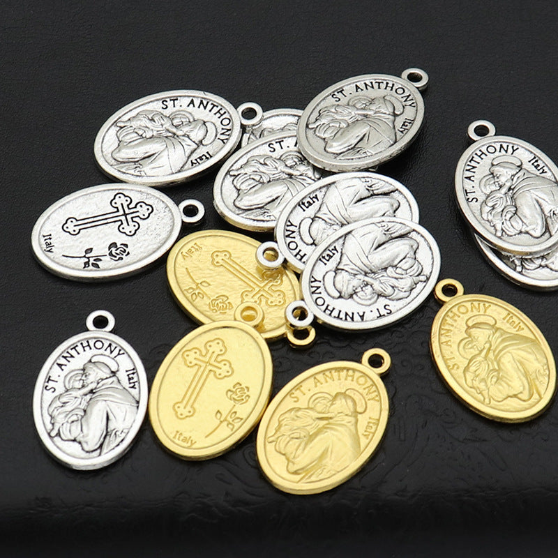 Accessoire Pendentif Rosary Vintage Personnalisé