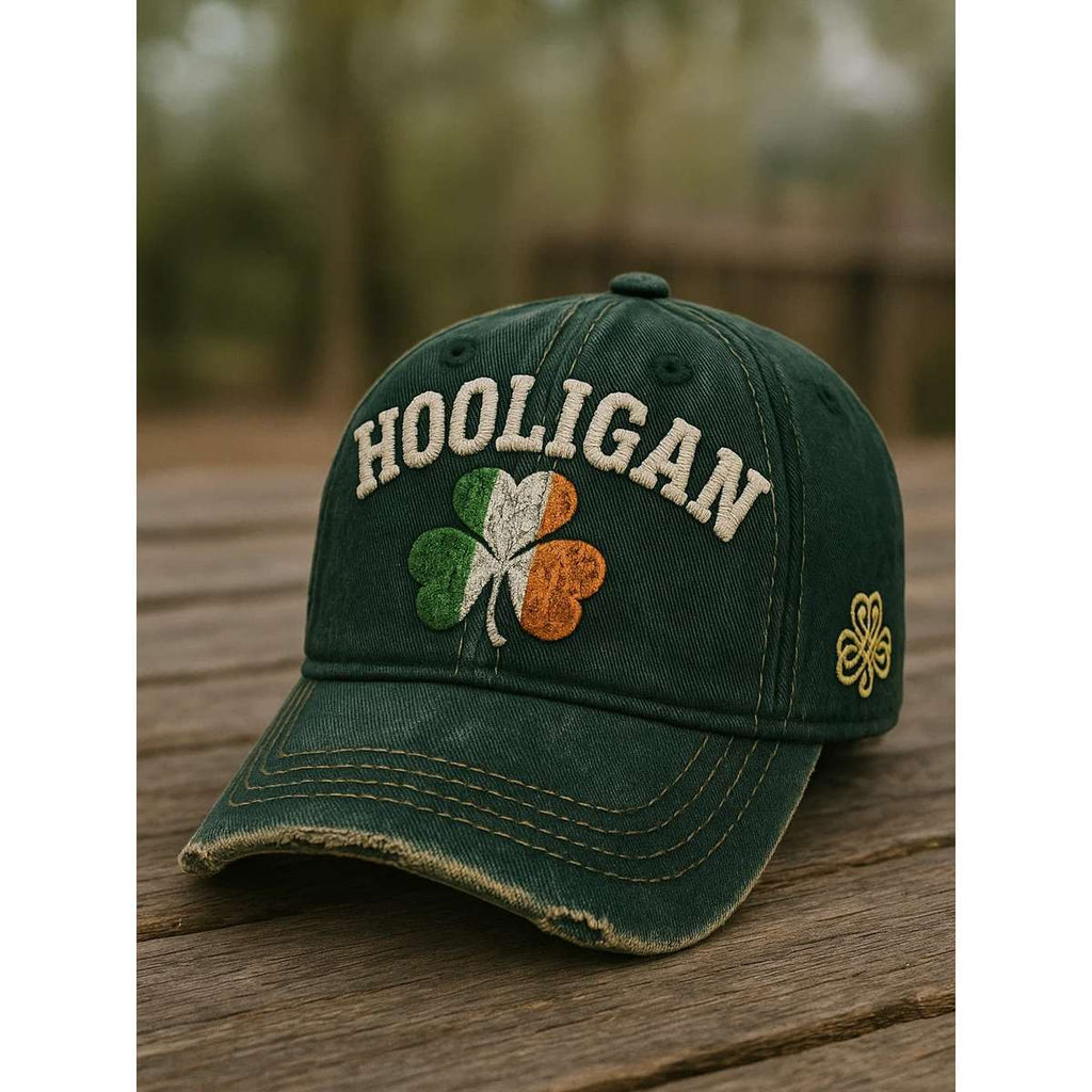 Clover Casquette de baseball brodée Snapback Hat Hommes
