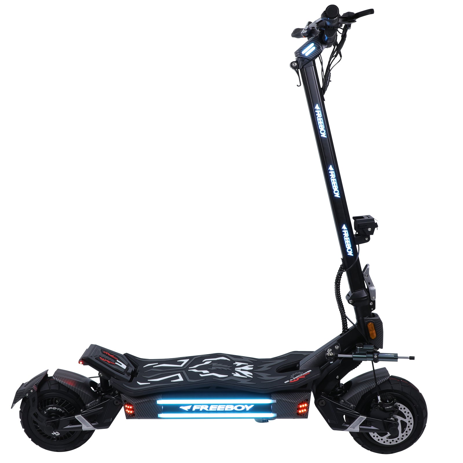 H16 Haute norme en fibre de carbone conception de décal E-Scooter