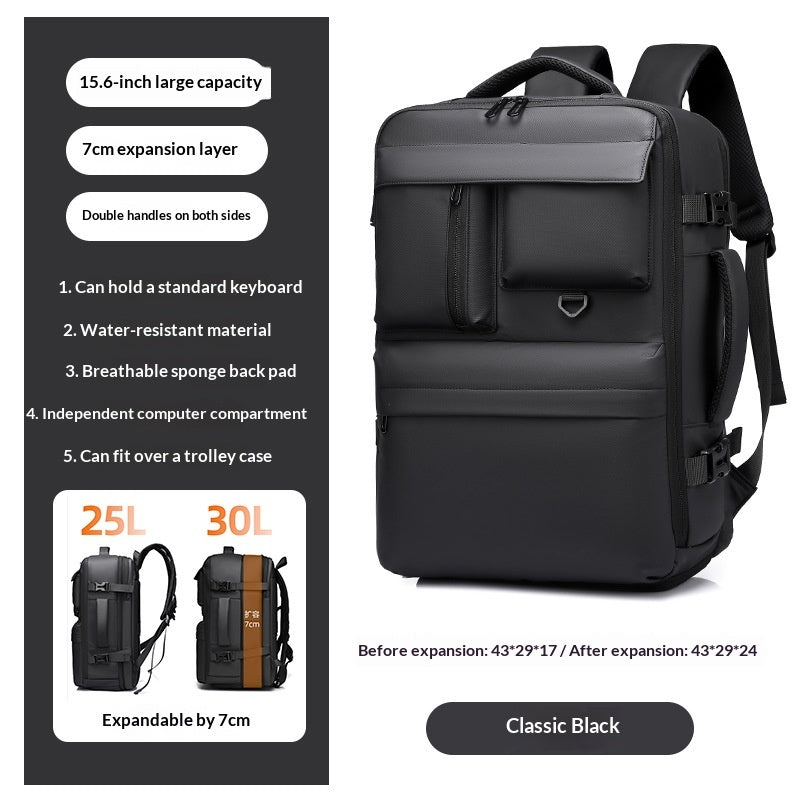 Sac à dos extensible léger pour homme