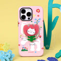 Funny Cat Filin Magnétique 2-en-1 Cas de téléphone