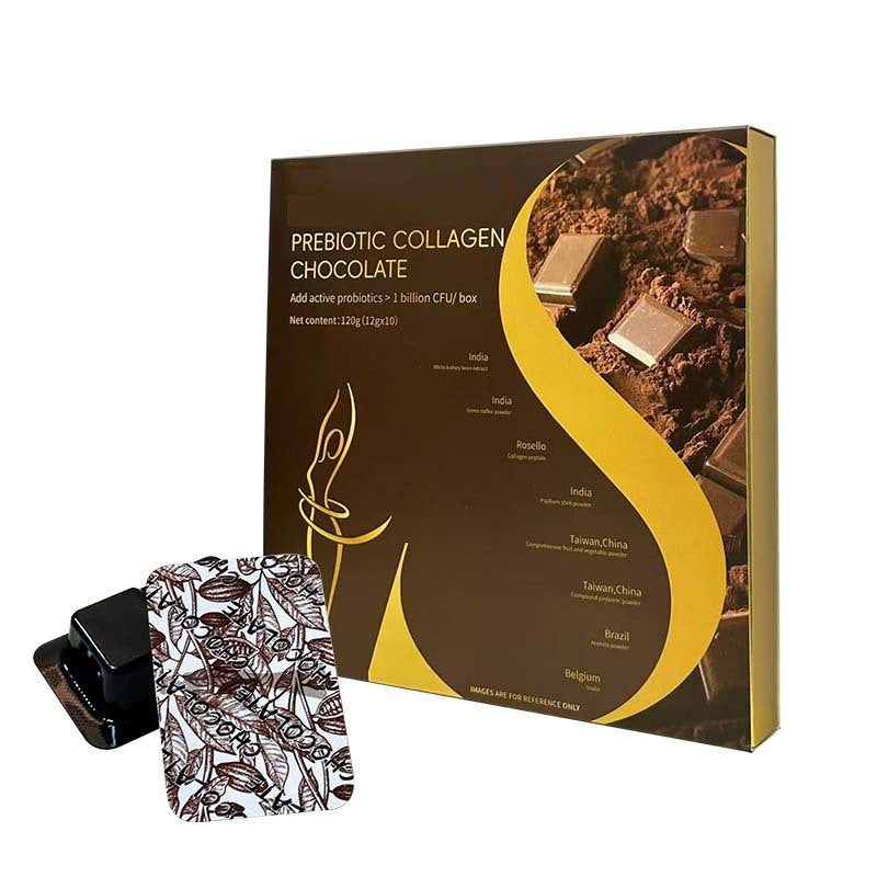 Chocolat prébiotique qui favorise les mouvements de Bowel