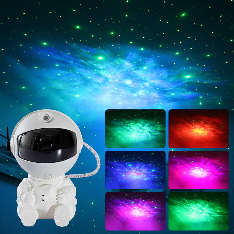 Mini version de lampe de projection d'étoile Astronaute Creative Don Atmosphere Decorative Lamp Co