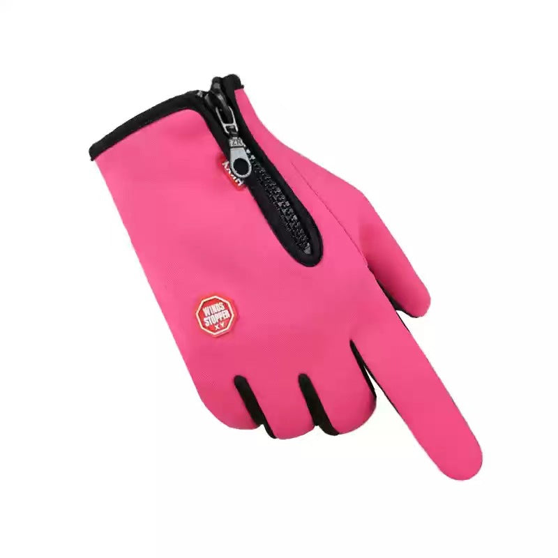 Gants de sport d'hiver Homme antidérapant épais coupe vent