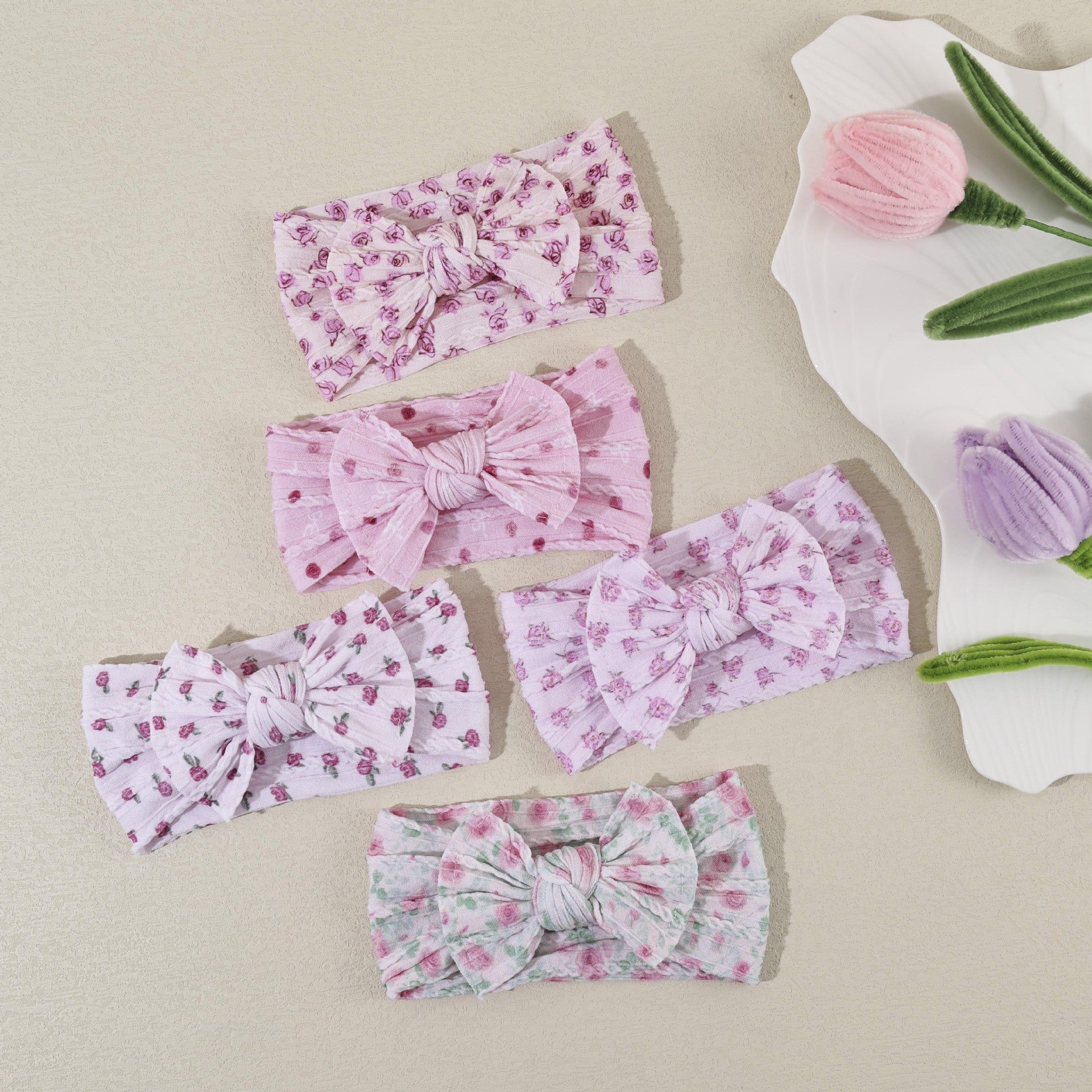 Bandeau d'impression numérique bébé Bow