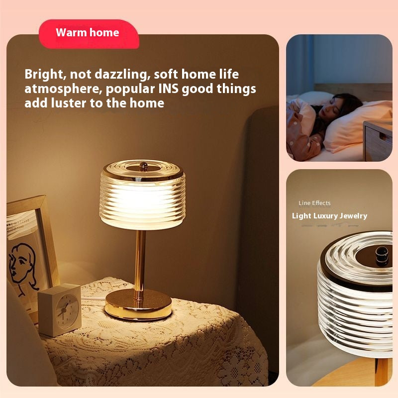 Modern Minimalist Bedside Décorations Creative petite lampe de nuit