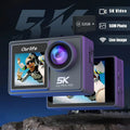 Notrelife 5K 30fps Action Cam 50MP EIS Wifi Wireless Dual Dcreen Vlog Caméra avec 32 Go Memor