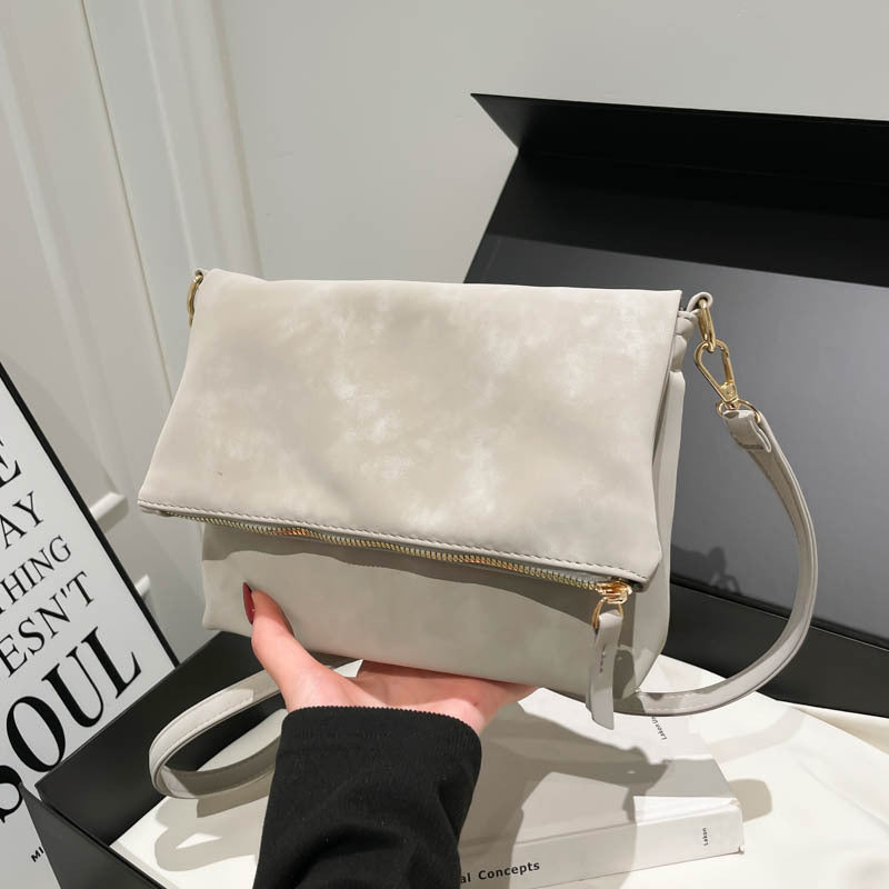 Sac à bandoulière en cuir PU en enveloppe minimaliste