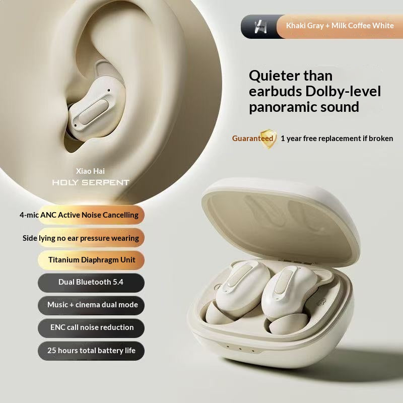 Casque Bluetooth intra-auriculaire avec annulation active du bruit