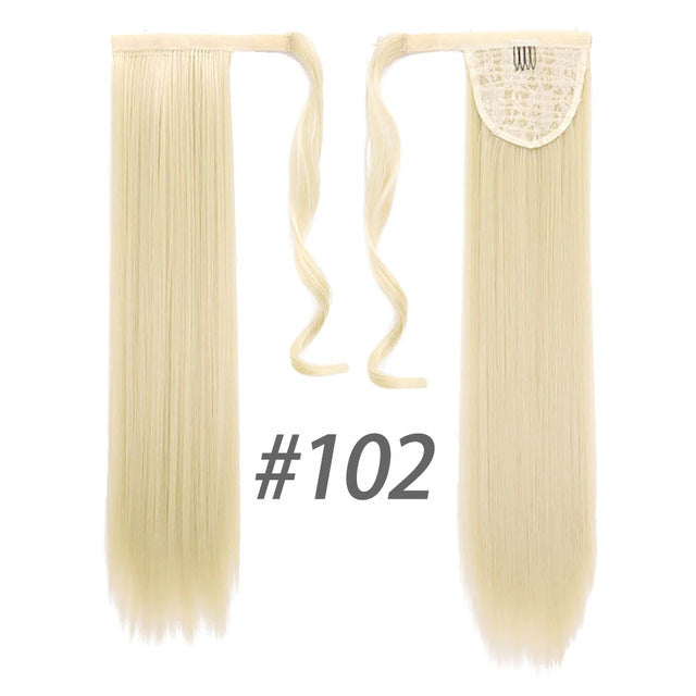 Wig Pas de trace Invisible Magic Stick Roll Tail