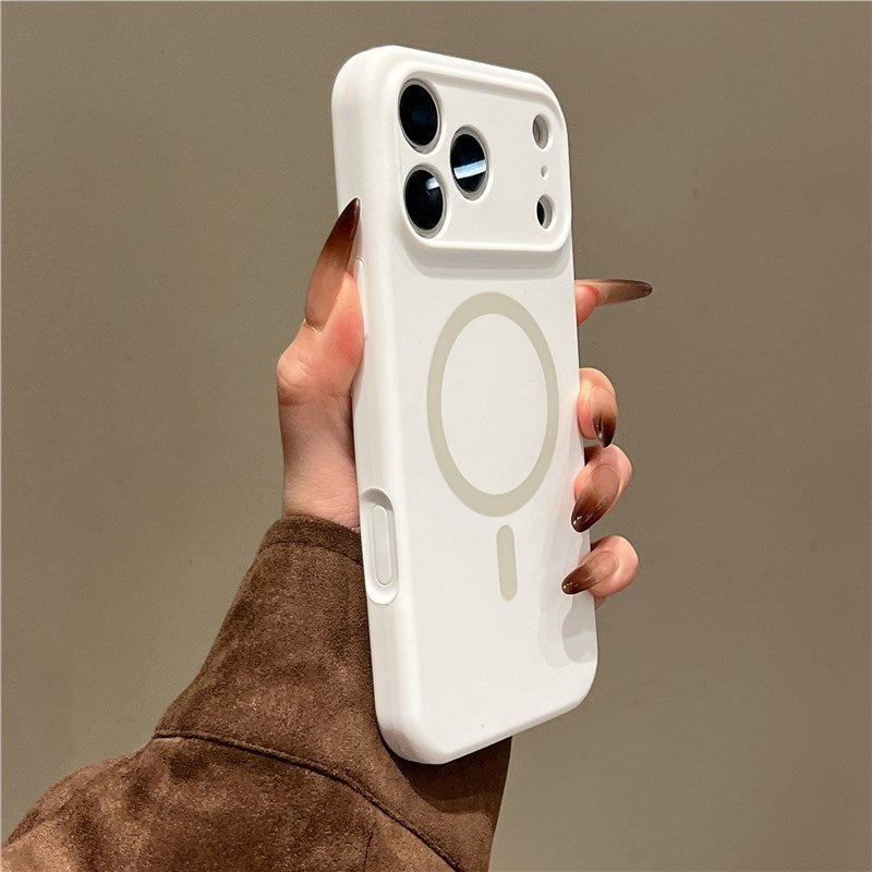 Boîtier de téléphone magnétique en silicone liquide