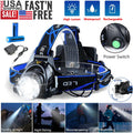 Super Bright 9900000LM Lampe de poche phare LED rechargeable
