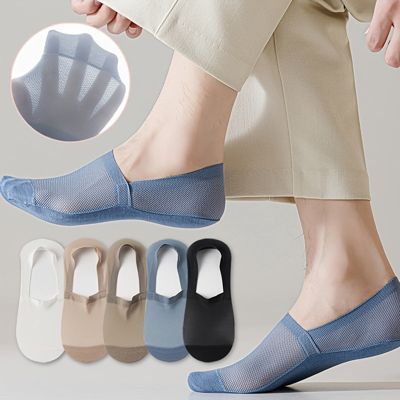 Femmes Chaussettes antidérapantes en maille absorbant la sueur respirante