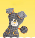 Jouets en peluche de chien Squeak mignons formes animales Grin de dents et de dents propres Pla interactif