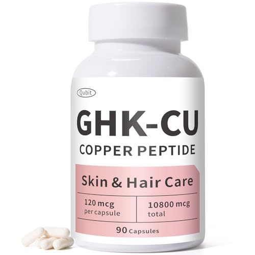 Supplément peptide de cuivre Capsules de cheveux et de peau