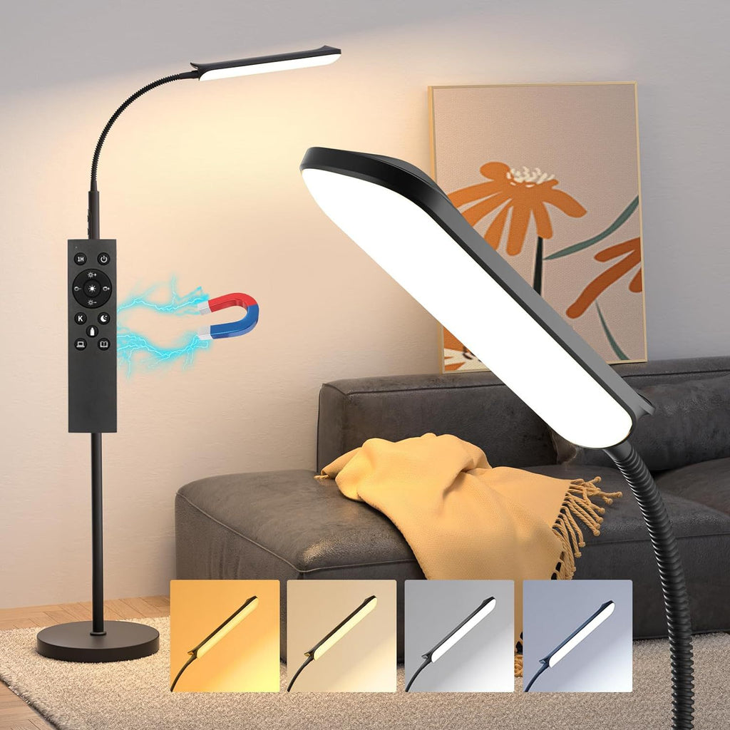 Simple Modern Canapé Chambre à coucher étude LED Table de protection des yeux double usage Télécommande Sol La