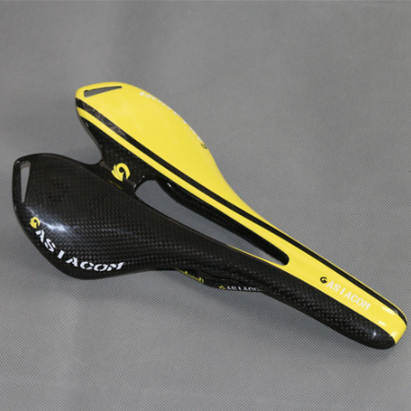 Siège de selle de vélo de route 3K fibre de carbone