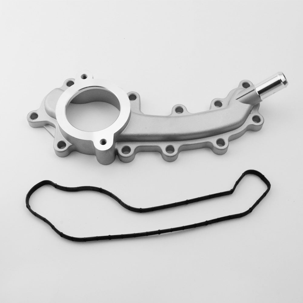 La base de la housse de thermostat est en aluminium