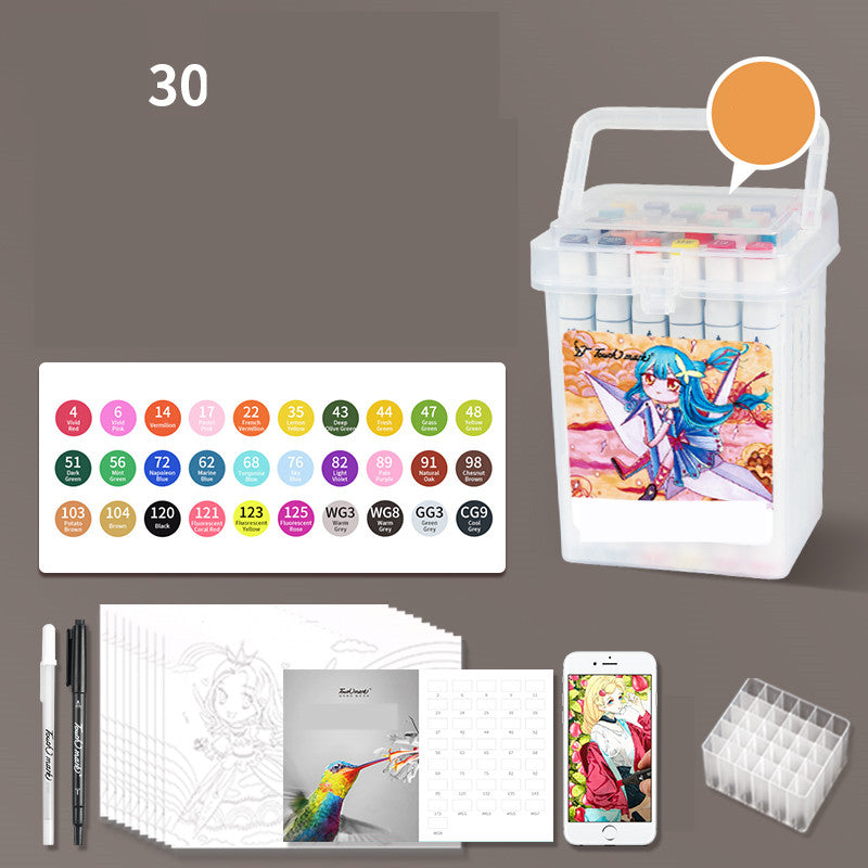 Aquarelle Pen Enfants École primaire Jardin d'enfants