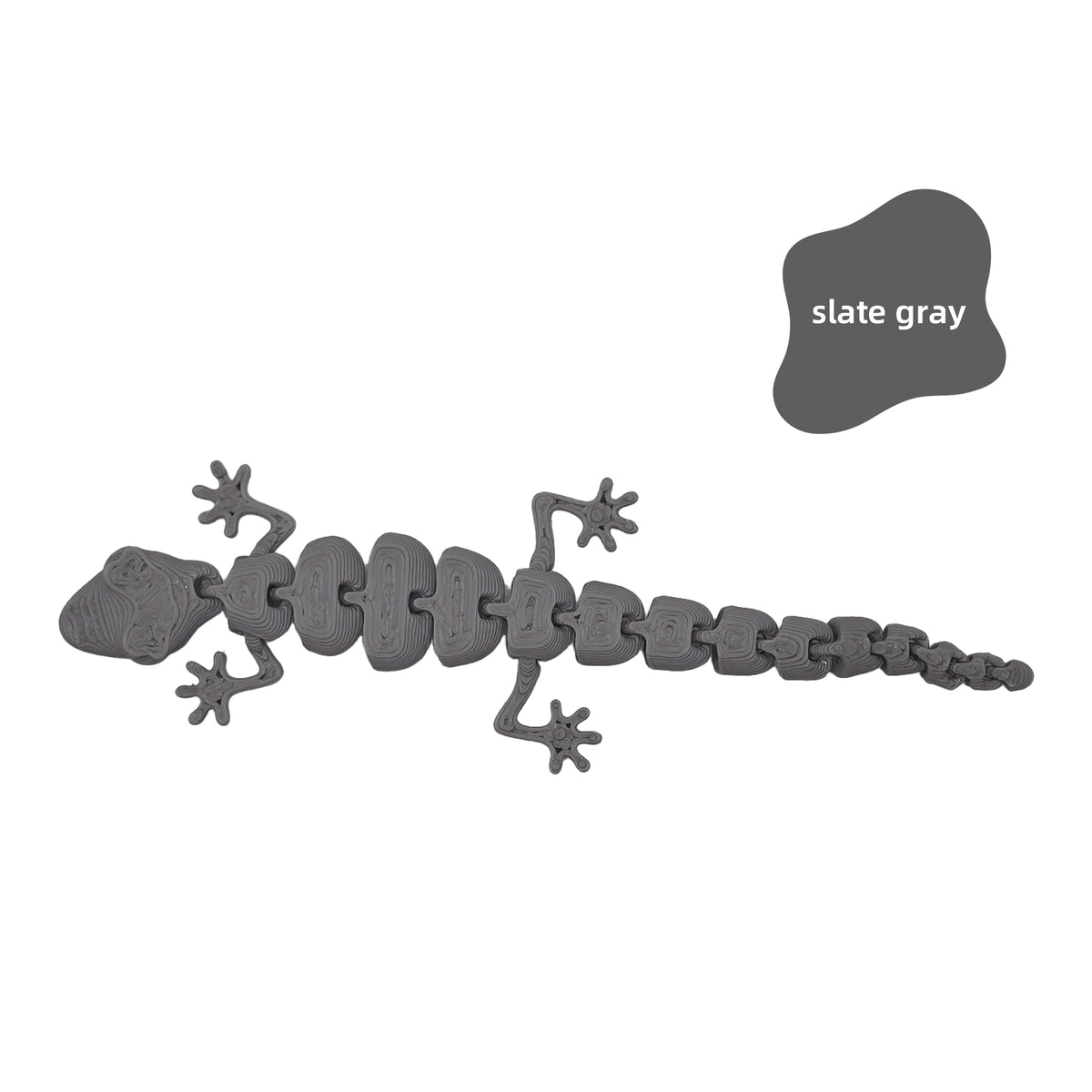 Jouet Gecko Fidget imprimé 3D