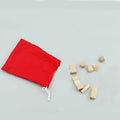 Rouge et bleu éducation précoce géométrique solide forme Mystery Bag Jouet éducatif