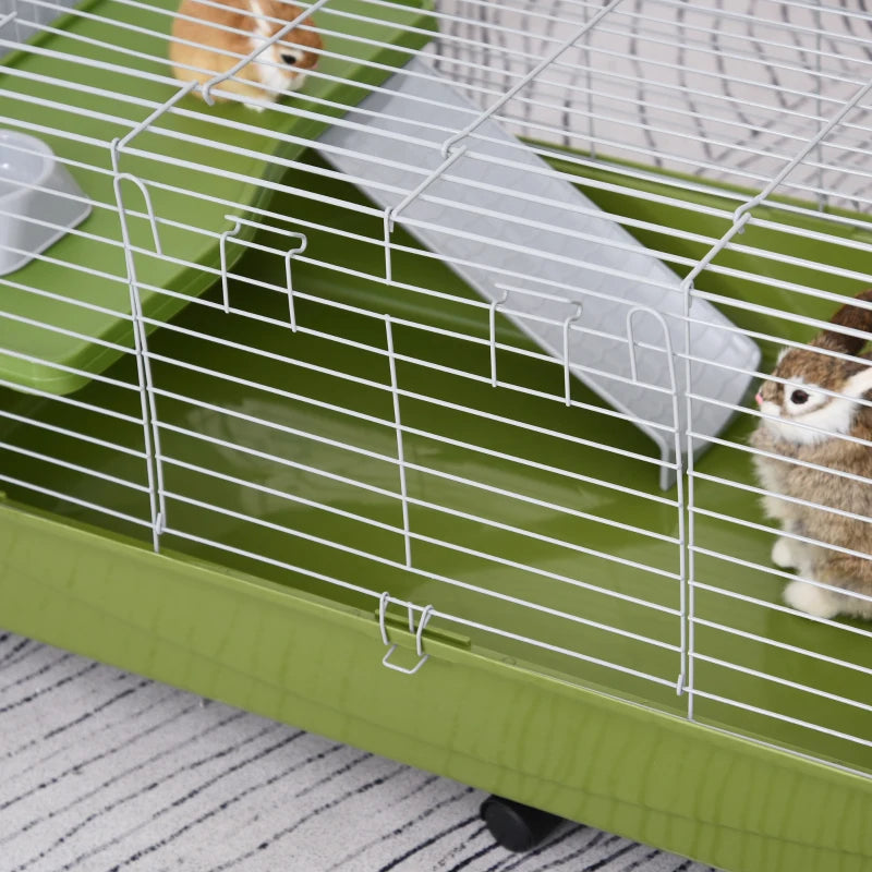 47 Petit animal Cage Chinchilla Guinée Cochon Hutch Pet House avec plate-forme Ramp