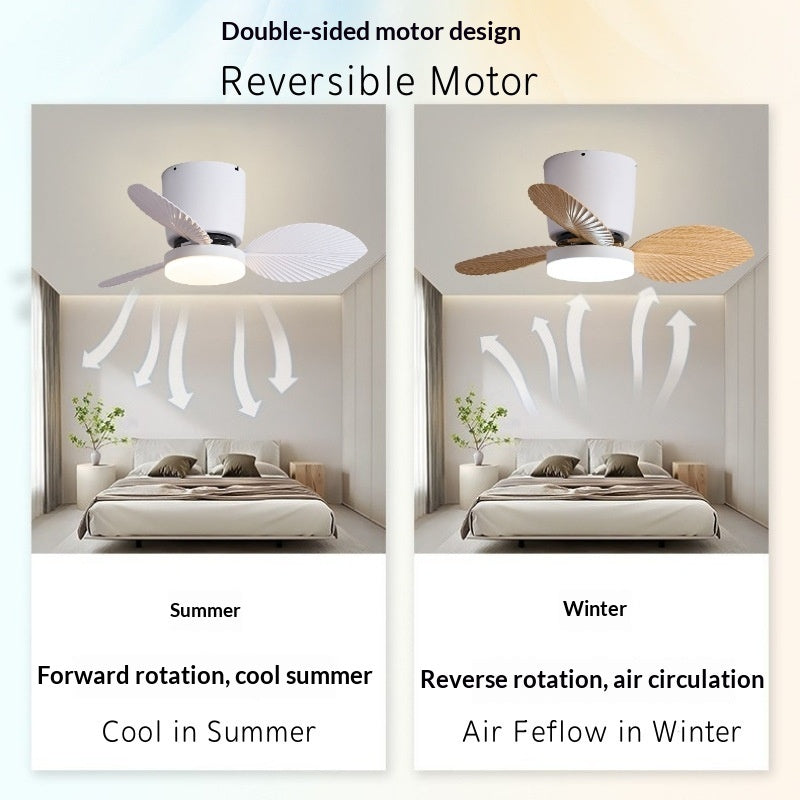 Rétro ventilateur de plafond lumière pour les salles à mangerquiet et élégant