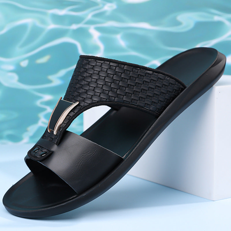 Sandales de plage pour hommes de grande taille pour l'été