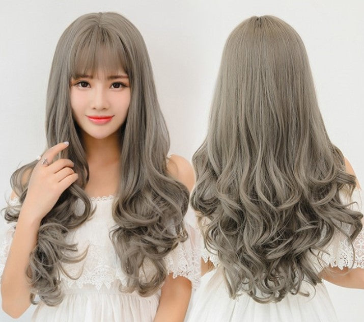 Perruque à cheveux bouclés