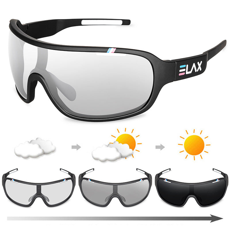 Cyclisme sportif Verres polarisés changeants de couleur