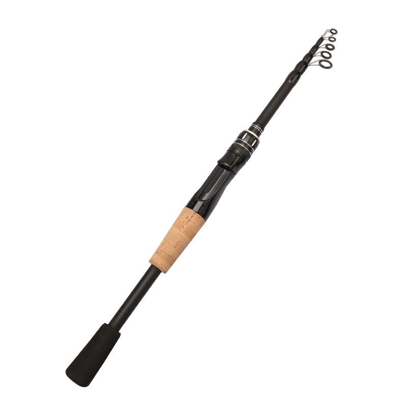 Telescopic Lure Rod Vibration-out Road Slip M Adjustment Convenient Fishing Pole