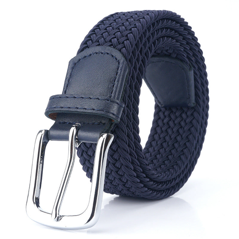 Toile élastique ceinture élastique épingle boucle ceinture toile