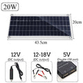 Chargeur extérieur Polysilicon Batterie Double USB Interface Panneau solaire